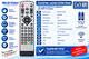 Пульт дистанційного керування для DVB-T2 тюнера ERGO 1204, 1217 - изображение 3