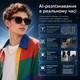 Розумні AI-окуляри з камерою 8 Мп, Wi-Fi, перекладом, Bluetooth-аудіо та керуванням через застосунок - зображення 8