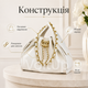 Жіноча сумка біла Chanel 25 Trend зі стьобаною фактурою, ланцюжковим ременем, металевою фурнітурою та бічними кишенями - зображення 4
