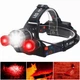 Ліхтар налобний Police 3000-T6+2XPE (RED), 2x18650, signal light, ЗП Type-C, Box - зображення 2
