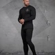 Термобелье на байке мужское повседневное черное размер XL - изображение 8
