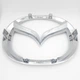 Емблема логотип Mazda CX7 передня 190*150 мм ABS, хром, глянець - зображення 4