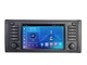 Штатна Mагнітола Carwales 7'' для BMW 7 X5 E39 Android 12 4/32GB з CarPlay та кулером - изображение 1
