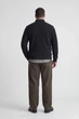 Кардиган Perfect Knit на блискавці Jack&Jones чорний 7XL (sw-jj-008-black-3320) - изображение 4
