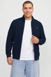 Кофта Alves Structure на блискавці Jack&Jones темно-синя 2XL (sw-jj-009-dark-blue-3369) - изображение 2