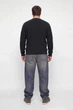 В'язаний пуловер Fusion Knit Label Jack&Jones чорний 6XL (sw-jj-011-black-3387) - изображение 4