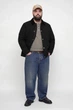 Куртка з вельветовим коміром Jack&Jones чорна 6XL (100387-black-13432) - изображение 3