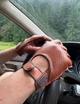 Автомобільні рукавички Fiorgini Premium fingerless Classic Рудий Розмір S (210002) - зображення 1