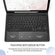 Чехол с клавиатурой для iPad Pro 12.9 дюйма 2021/2020/2018 с трекпадом и подсветкой (немецкая раскладка) - изображение 7