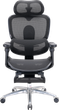 Fotel biurowy ergonomiczny Sihoo DORO C300 LITE V2 z podnóżkiem Czarny (4820216980110) - obraz 1