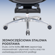 Fotel biurowy ergonomiczny Sihoo DORO C300 LITE V2 z podnóżkiem Czarny (4820216980110) - obraz 16