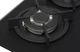 Комплект Духова шафа електрична Interline OEG 670 ETN BA Nano Matte + Варильна поверхня газова Interline HGG 660 MCT BA Nano Matte + Витяжка Interline LINE ULTRA BL A/60 GL/S - зображення 9