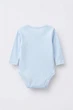 Дитяче боді для новонародженої дівчинки Zara 68 см Блакитний (25120909B5) - изображение 2