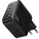 Зарядное Устройство Baseus EnerFill FH11 GaN 140W (3Type-C+USB) black (E0121J00) - изображение 3
