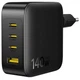 Зарядное Устройство Baseus EnerFill FH11 GaN 140W (3Type-C+USB) black (E0121J00) - изображение 5
