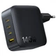 Зарядное Устройство Baseus EnerFill FH11 GaN 140W (3Type-C+USB) black (E0121J00) - изображение 6