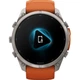 Смарт-годинник Garmin Fenix 9 Pro 51mm Titanium with Autumn Orange/Spark Orange Silicone Band (010-04337-05/06) [177391] - зображення 11
