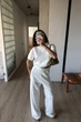 Трикотажне поло з коротким рукавом TS010 2607547522107 M/L Молочний - изображение 1