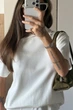 Трикотажне поло з коротким рукавом TS010 2607547522107 M/L Молочний - изображение 4