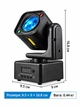 Мини LED-прожектор сценический RGBW 36 Вт с пультом ДУ и стробоскопом для дискотек, вечеринок и караоке, 220–240 В - изображение 2