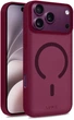 Чохол для смартфона Apple iPhone 18 Pro Max/17 Pro Max MAKE Aura Magnet Burgundy (MCLAM-AI18PM/17PMRD) - зображення 3