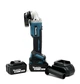 Аккумуляторная болгарка Makita DGA554ZL 48 В 5 А·ч угловая шлифмашина бесщеточная 125 мм 8500 об мин УШМ с 2 АКБ регулировкой оборотов блокировкой шпинделя М14 кейсом для резки металла плитки камня шлифовки зачистки - изображение 4