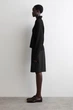 Джемпер жіночий COS draped merino wool v-neck jumper 1298761001 L Чорний - изображение 4
