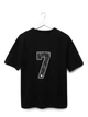 Футболка oversize gard team No.7 [gb] 2/25 XL чорний 11659 - изображение 1