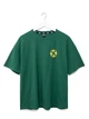 Футболка gard oversize haracters 3/25 S зелений 11949 - изображение 1