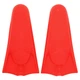 Ласты для тренировок в бассейне короткие с закрытой пяткой FLIPPERS M074302 S Красный - изображение 2