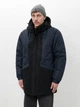 Зимова парка gard ARMOR з темно-синіми вставками 4/25 S чорний 12227 - зображення 3