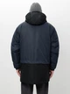 Зимова парка gard ARMOR з темно-синіми вставками 4/25 S чорний 12227 - зображення 5