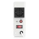 Стабілізатор напруги Real-EL STAB SLIM-1000 White, 1000VA, 800W, входное напряжение 220V+/-20%, 1 розетка (S (SLIM-1000) - зображення 2