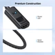 Адаптер Cable Matters DisplayPort to HDMI, 8K@60Hz, 4K@240Hz 0.1м black - изображение 7