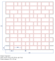 Многоразовый трафарет 91×91 + 91×46 см + 2 откоса, 5 мм — под кирпич Половинка стандартного кирпича 120×65 мм - изображение 2