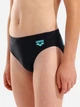 Подростковые плавки для мальчика Arena Tales Swim Briefs 009086-508 152 см Черный/Бирюзовый (3468337723882) - изображение 4