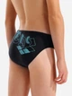 Детские плавки для мальчика Arena Tales Swim Briefs 009086-508 128 см Черный/Бирюзовый (3468337723912) - изображение 5