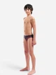 Детские плавки для мальчика Arena Dim Light Swim Briefs 008148-504 128 см Черный/Коралловый (3468337647553) - изображение 3