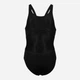 Детский слитный купальник для бассейна для девочки Arena Team Swimsuit Swim Pro Solid 004762-550 116 см Черный/Белый (3468336644447) - изображение 5