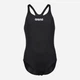 Детский слитный купальник для бассейна для девочки Arena Team Swim Pro Solid L 005755-550 110 см Черный/Белый (3468336797020) - изображение 1