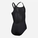 Детский слитный купальник для бассейна для девочки Arena Team Swim Pro Solid L 005755-550 98 см Черный/Белый (3468336796993) - изображение 2