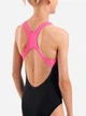 Подростковый слитный купальник для бассейна для девочки Arena Dots Swimsuit Swim Pro Back 010745-559 140 см Черный/Розовый (3468337752226) - изображение 5