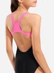 Детский слитный купальник для бассейна для девочки Arena Sunrise Swimsuit Swim Pro Back 010762-590 128 см Черный/Бирюзовый/Розовый (3468337848684) - изображение 4
