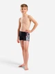 Детские плавки-шорты для мальчика Arena Lit Logo Swim Short 010692-550 116 см Черные (3468337747376) - изображение 3
