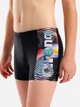 Подростковые плавки-шорты для мальчика Arena Lit Logo Swim Short 010692-550 140 см Черные (3468337747345) - изображение 4
