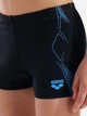 Подростковые плавки-шорты для мальчика Arena Graphic Swim Short 011189-508 140 см Черный/Бирюзовый (3468337725633) - изображение 4