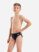 Подростковые плавки для мальчика Arena Swim Briefs Solid 008371-583 164 см Черный/Желтый (3468337741190) - изображение 1