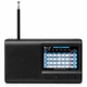 Радіоприймач Golon RX-3040 USB MP3 з акумулятором чорний - зображення 1