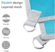 Пляжный коврик антипесок Sand Free Mat 200×150 см с двухслойной сеткой и кольцами для крепления - изображение 2