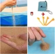 Пляжный коврик антипесок Sand Free Mat 200×150 см с двухслойной сеткой и кольцами для крепления - изображение 7
